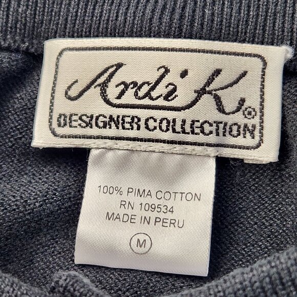 Ardi K Cardigan Sweater | Women’s Medium | Multicolor V-Neck | Designer Style - Picture 8 of 12